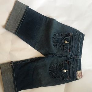 Women’s true religion shorts size 28